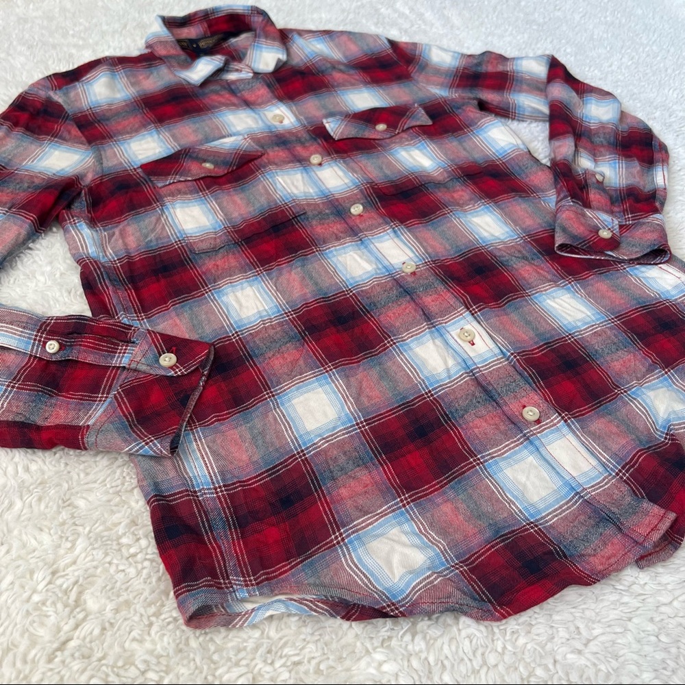 Gap + Pendleton Plaid Button Down Top - image 2